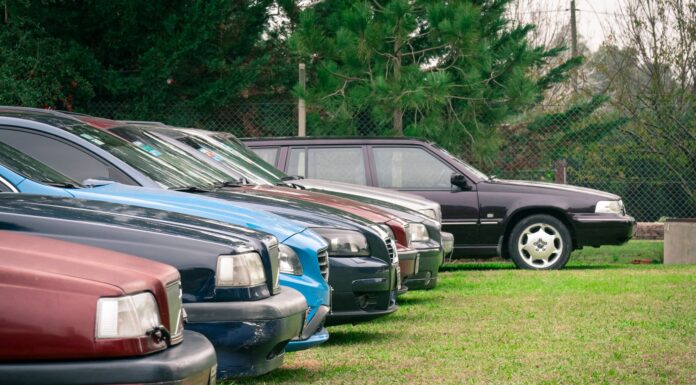 Historia Hondy Civic w pigułce – od pierwszej generacji do współczesnej legendy Samochody, w tym Honda Civic, zaparkowane na trawiastym polu na wsi